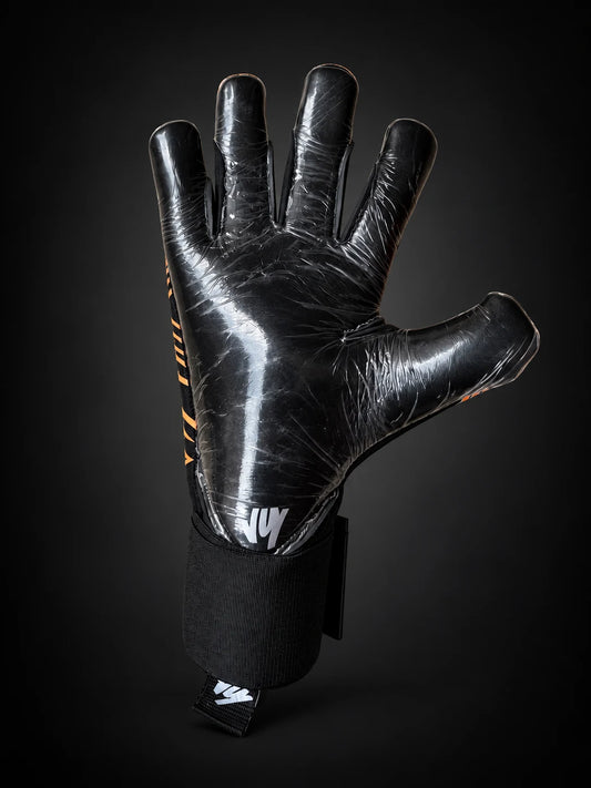 VG Advance Black Orange goalkeeper gloves, view 2