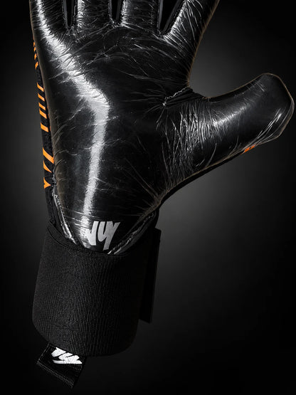 VG Advance Black Orange goalkeeper gloves, view 4