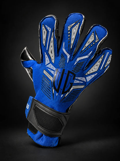 VG Vanguard Blue Black goalkeeper gloves