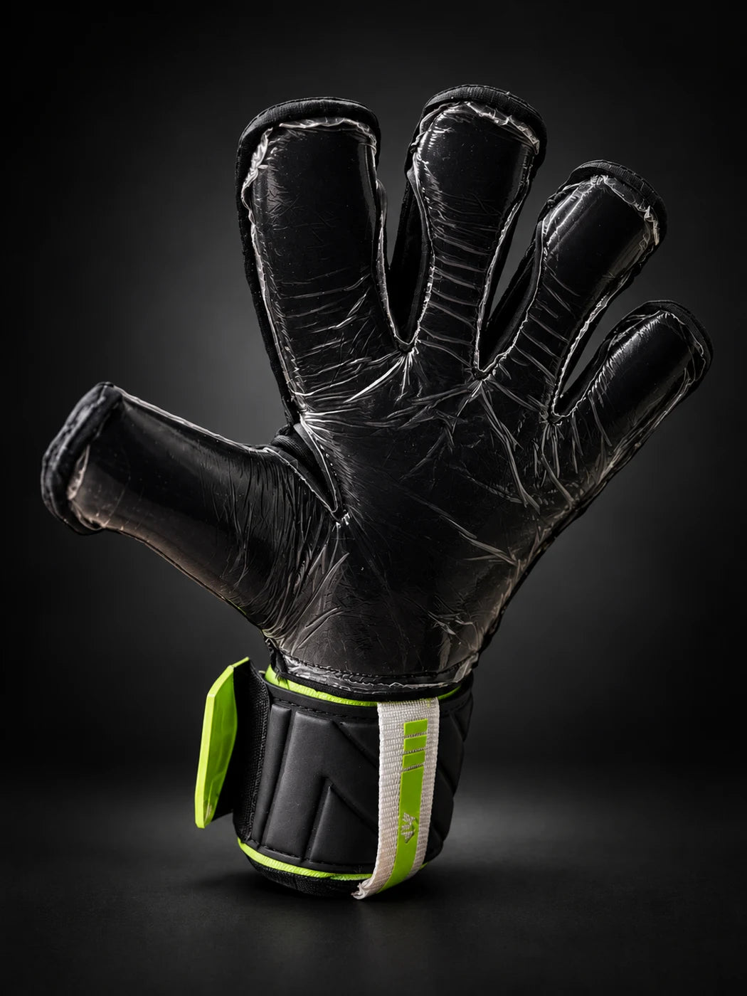 VG Vanguard Green Black goalkeeper gloves, view 2